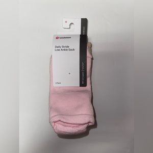 Lululemon Daily Stride Low Ankle Sock 3 Pack